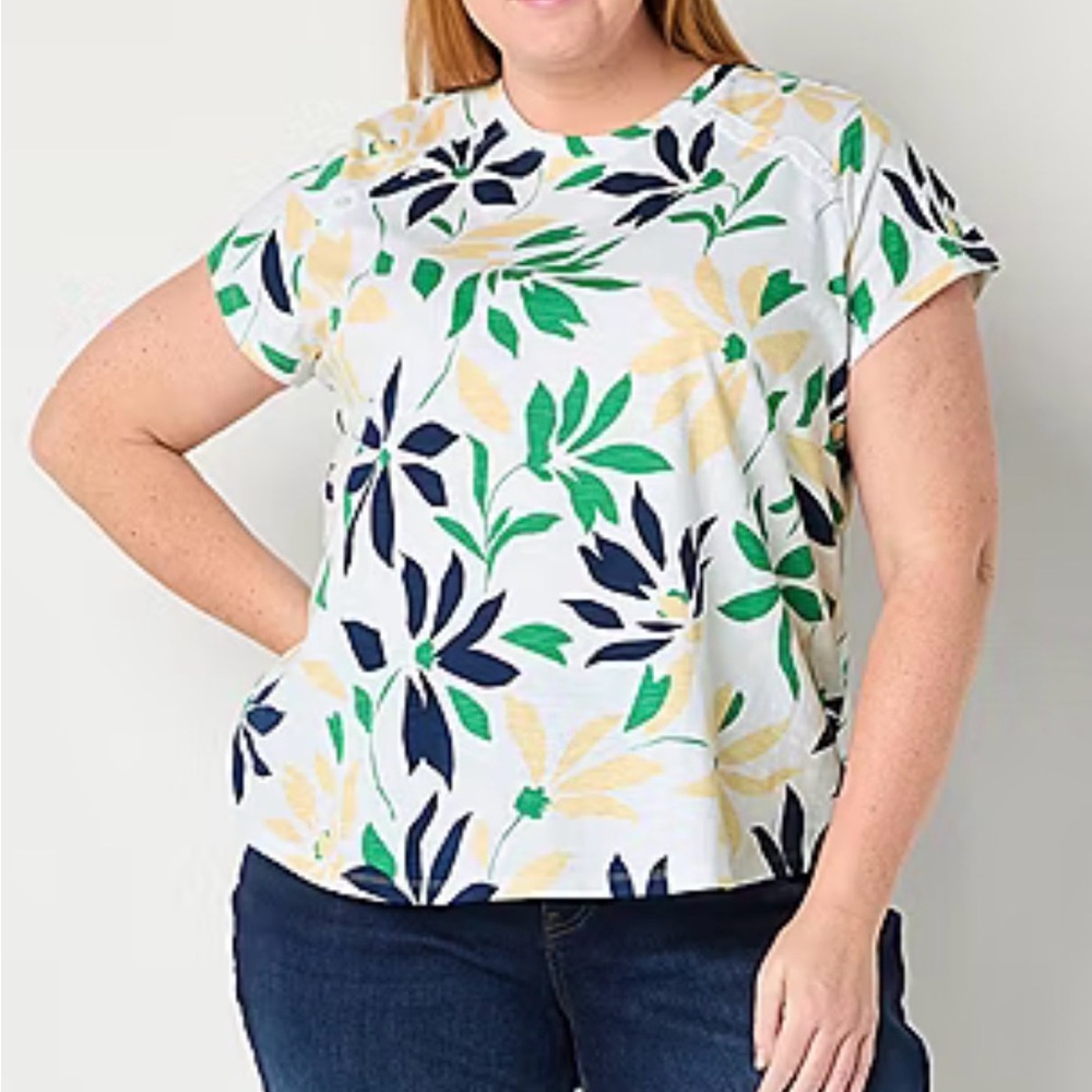 Floral Print Women's Top